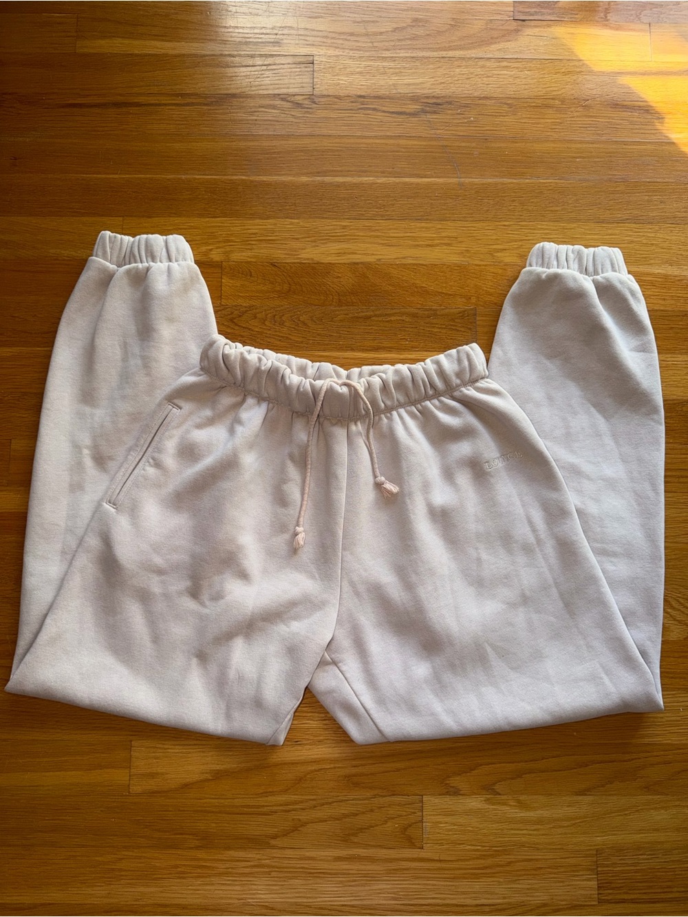 Lounge Light Pink Sweatpants Joggers - Size Medium